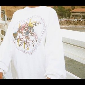 Brandy Melville carousel sweater